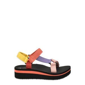 Time and Tru Women's Platform Nature Sandal